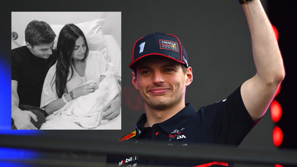 Max Verstappen har blitt far