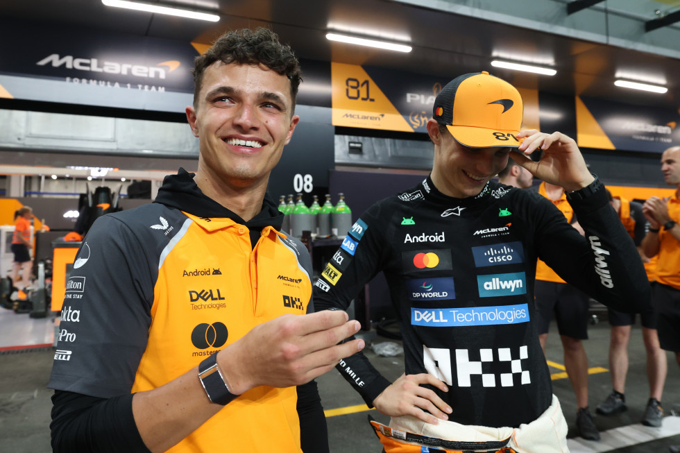 Lando Norris vant dramatisk løp