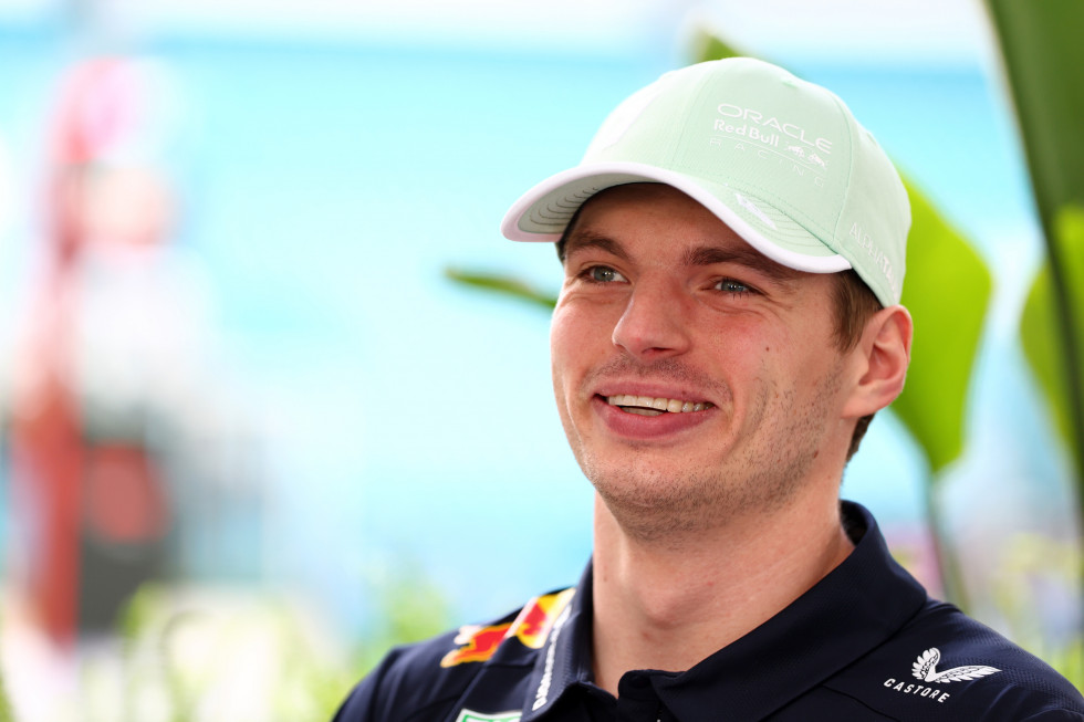 Pappa Verstappen tok pole position